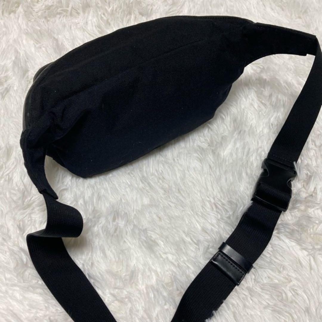 美品agnes.bアニエス　ボディバッグ　ウェストバッグ　ブラック