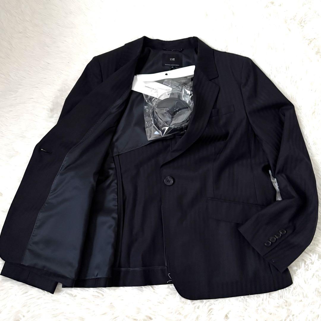 新品☆現行★24AW 23区 ニジュウサンク　パンツスーツ 48 大きいサイズ