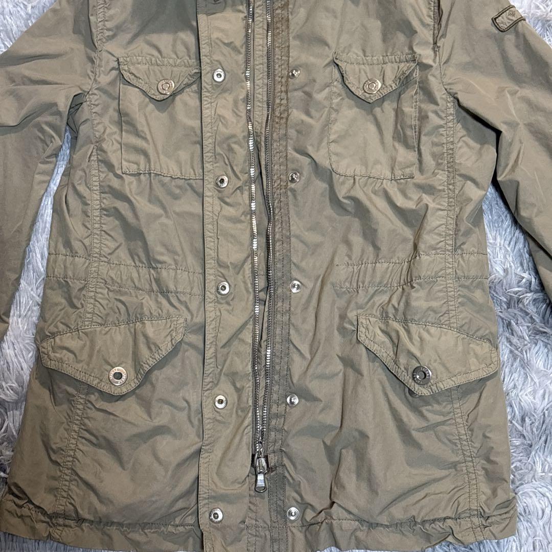 【美品】TATRAS タトラス　ミリタリージャケット　オリーブ　グリーン　03