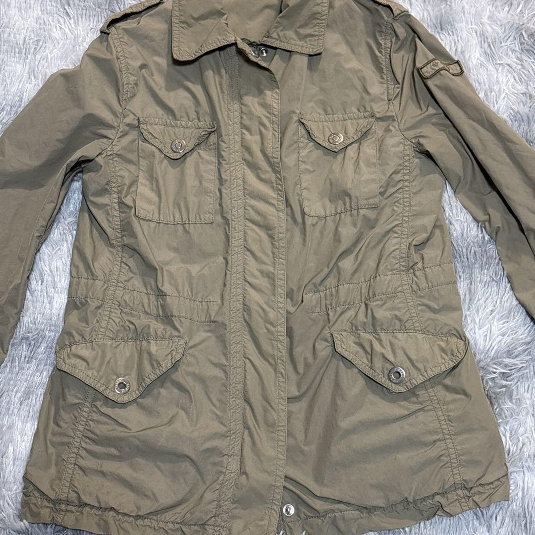 【美品】TATRAS タトラス　ミリタリージャケット　オリーブ　グリーン　03
