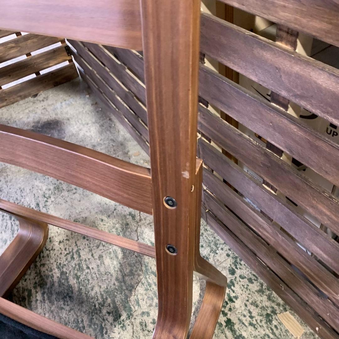 G767\" 無印良品　MUJI リビングでもダイニングでもつかえるソファチェア