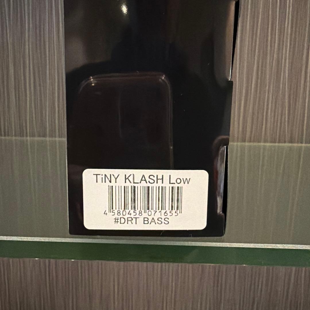 【新品 未使用】DRT TiNY KLASH Low ＃DRT BASS