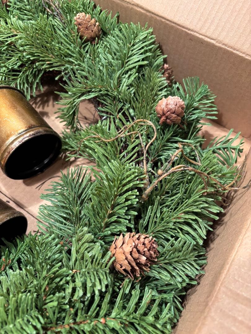 クリスマスリース　店舗用　クリスマスツリー　ハンドメイド　材料　店舗什器