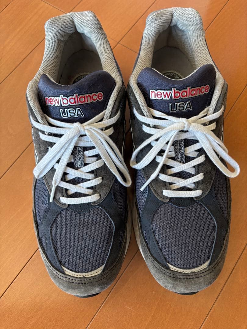 最終値下げニューバランス　990 v3 ネイビー　28.5