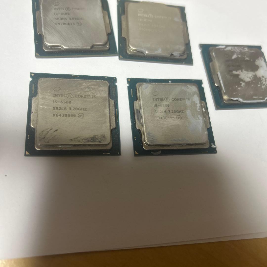 INTEL CPU i3 i5 シリーズ　7枚セット
