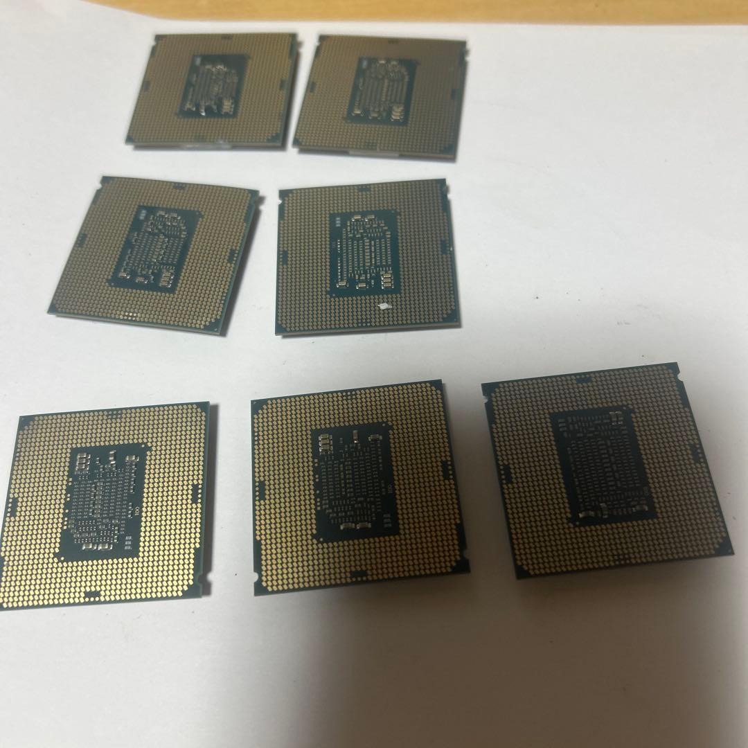 INTEL CPU i3 i5 シリーズ　7枚セット