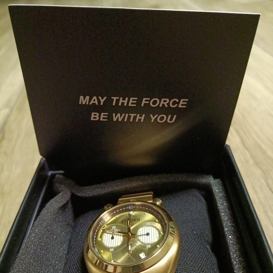 シチズン ツノクロノ スターウォーズ　C-3PO チャレンジタイマー