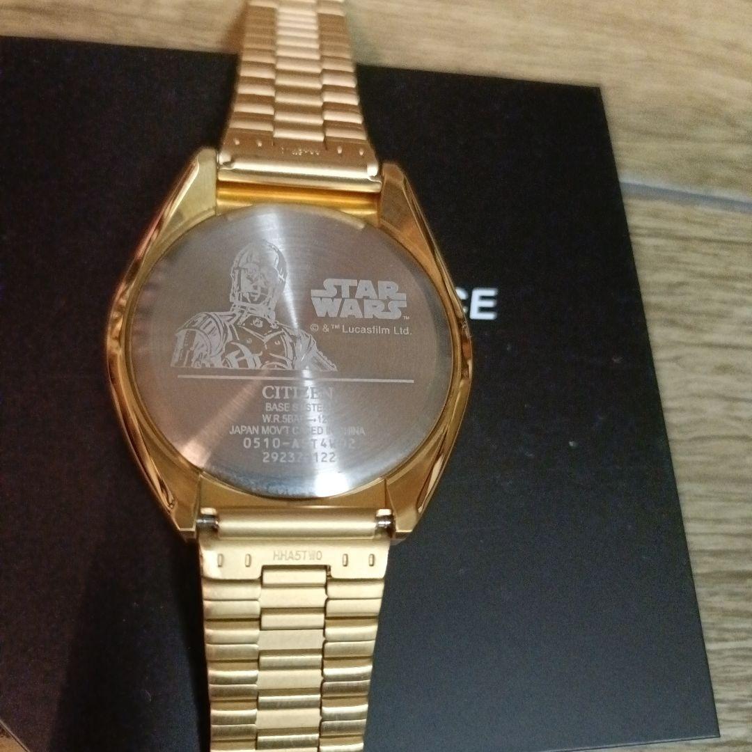 シチズン ツノクロノ スターウォーズ　C-3PO チャレンジタイマー