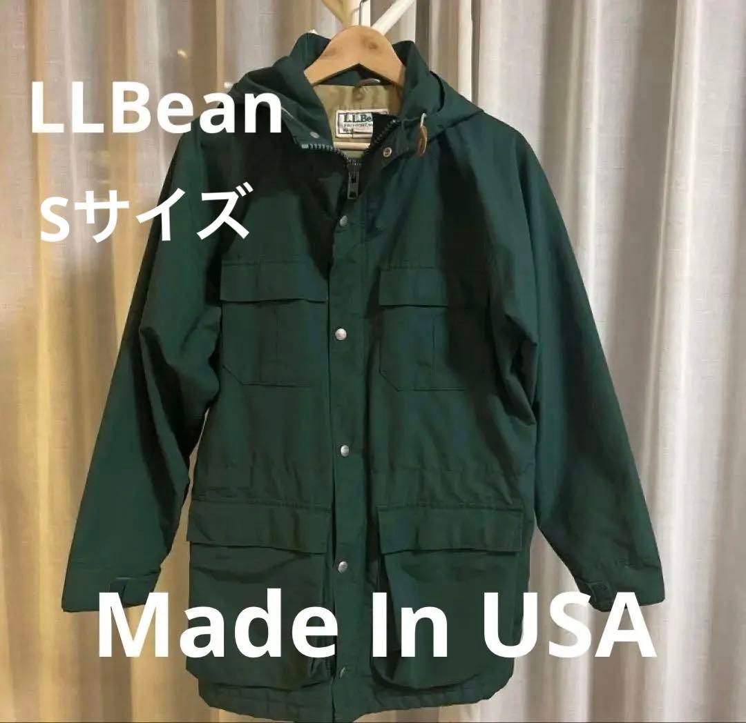【希少・USA製】L.L.Bean フィールドジャケット グリーン Sサイズ