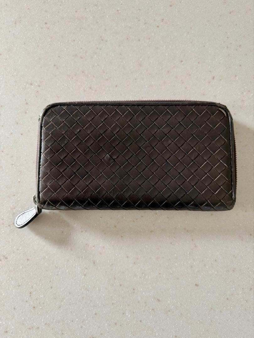 BOTTEGA VENETA ボッテガヴェネタ 長財布 ブラウン