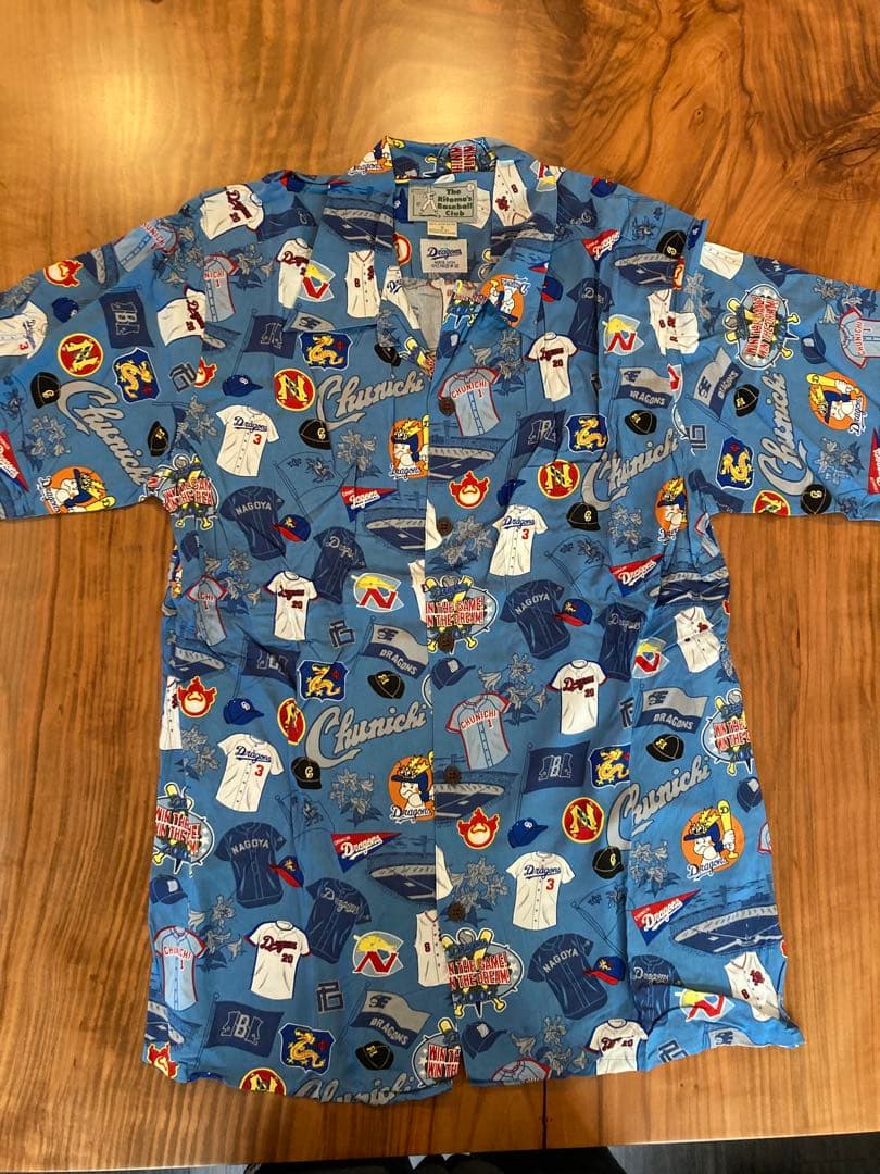 中日ドラゴンズ アロハシャツ Sサイズ