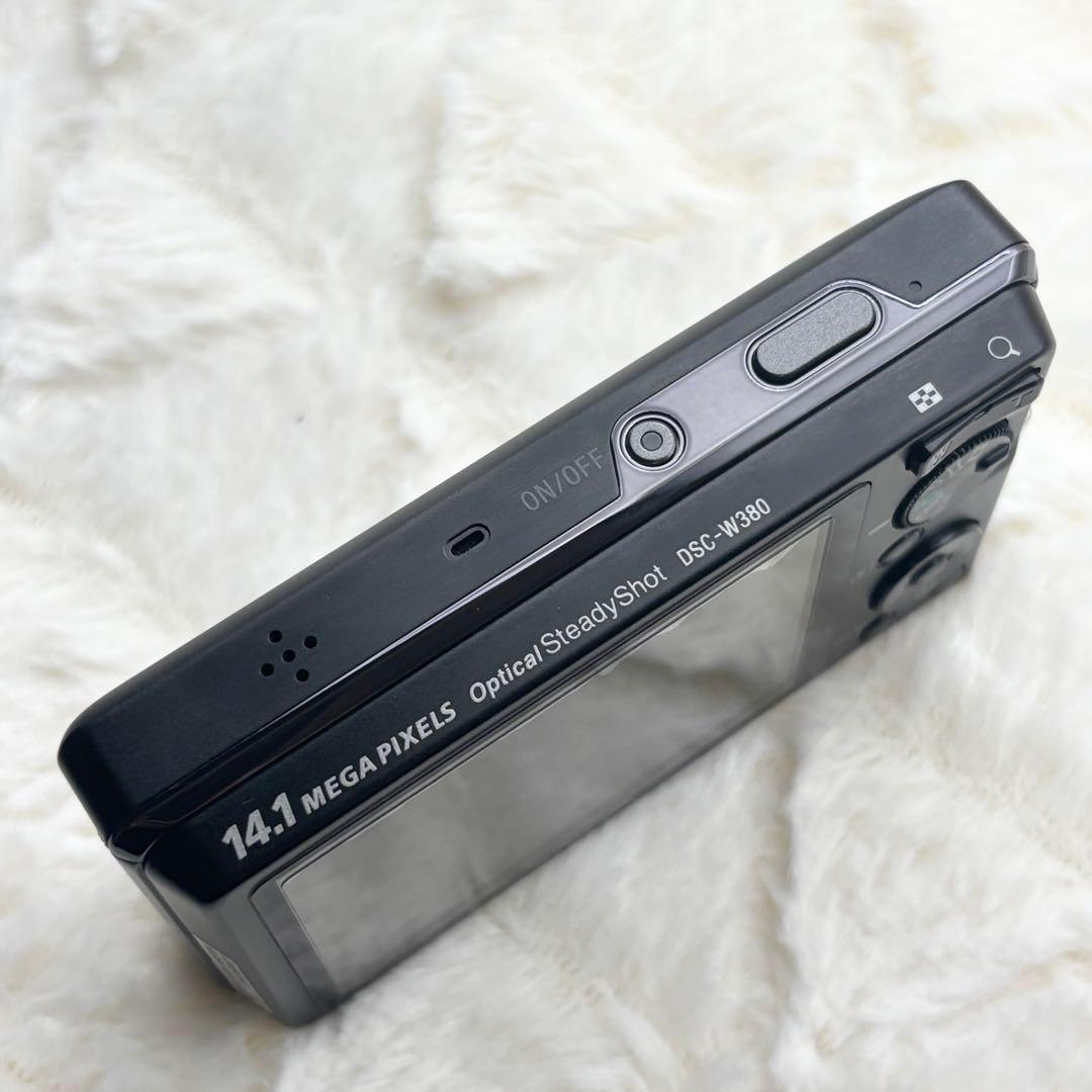美品 Sony Cyber-Shot DSC-W380 動作確認済み ブラック