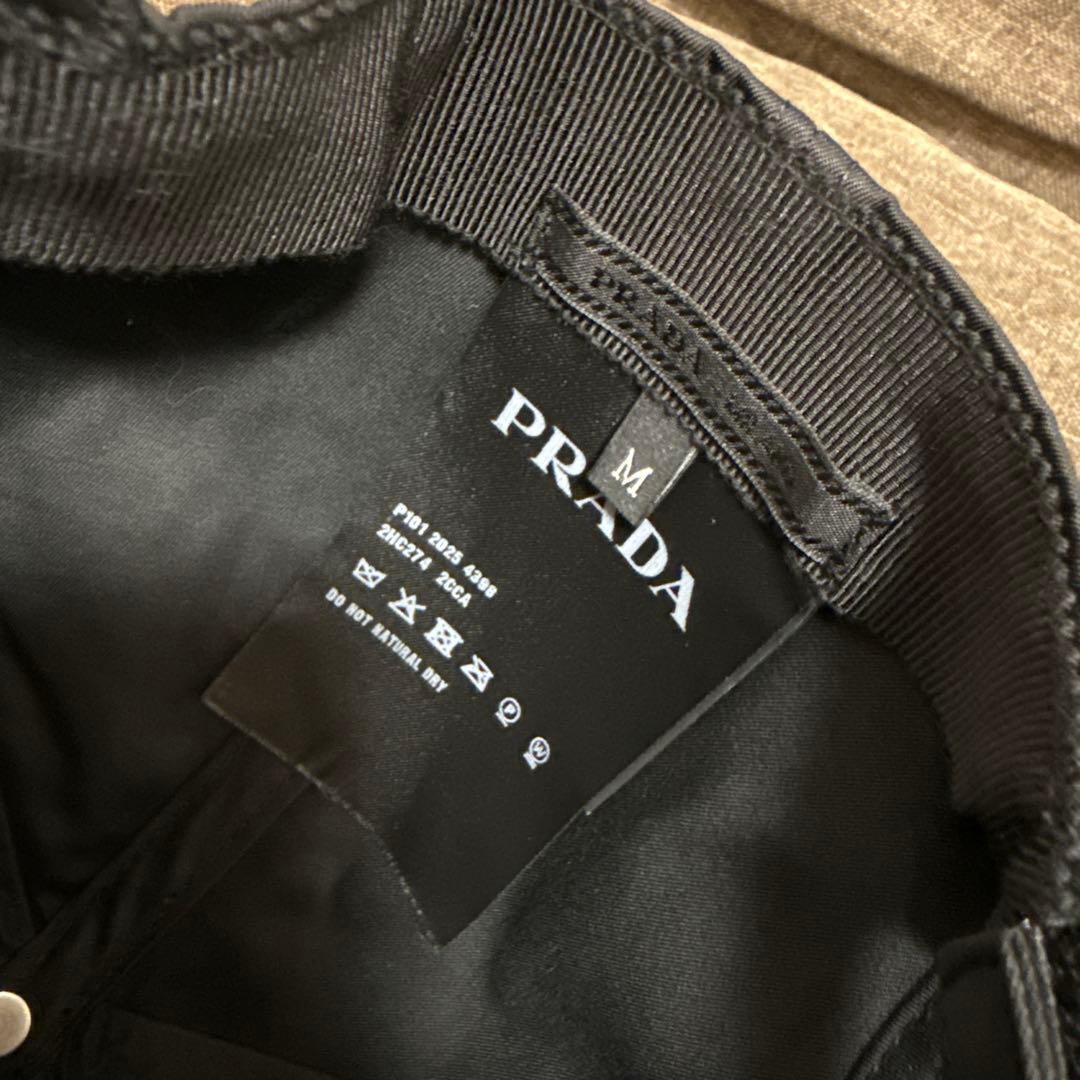 プラダ　ナイロンベースボールキャップ