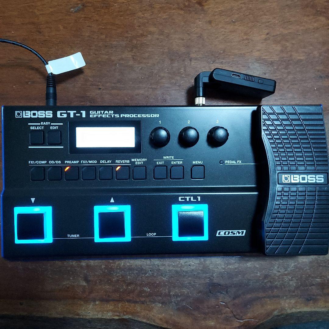 BOSS GT-1 PSA-100S付き