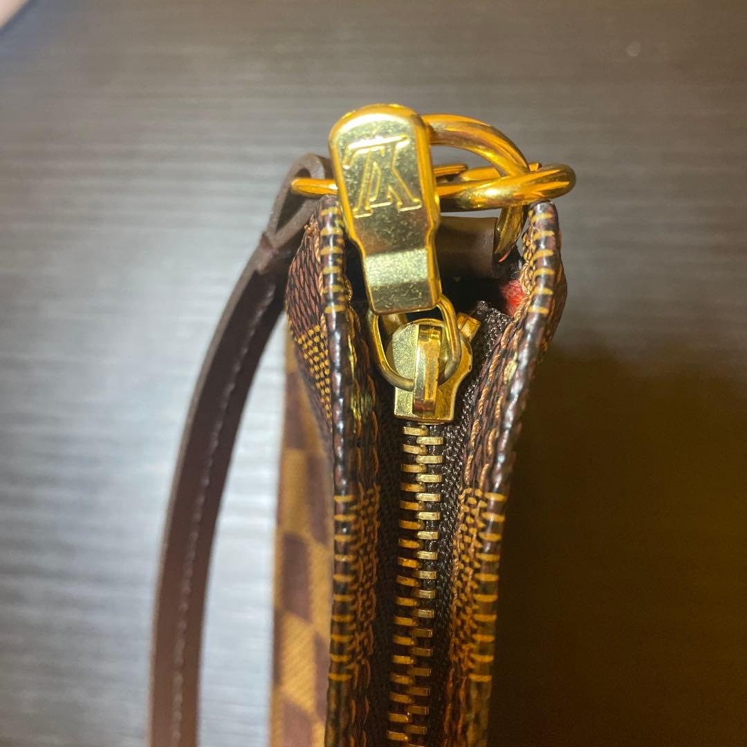 ね*︎様 ルイヴィトン ダミエ アクセサリーポーチ ミニ 正規品 美品