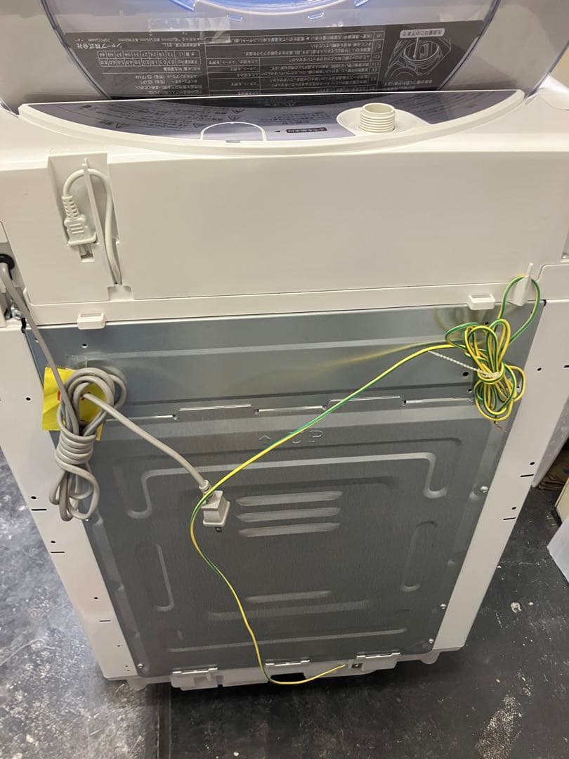 大阪引取限定　SHARP ES-GV8D-S 8.0kg 洗濯機 本体