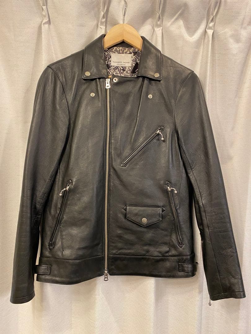 【サワムラ】NUMBER(N)INE × STUDIOUSダブルライダース