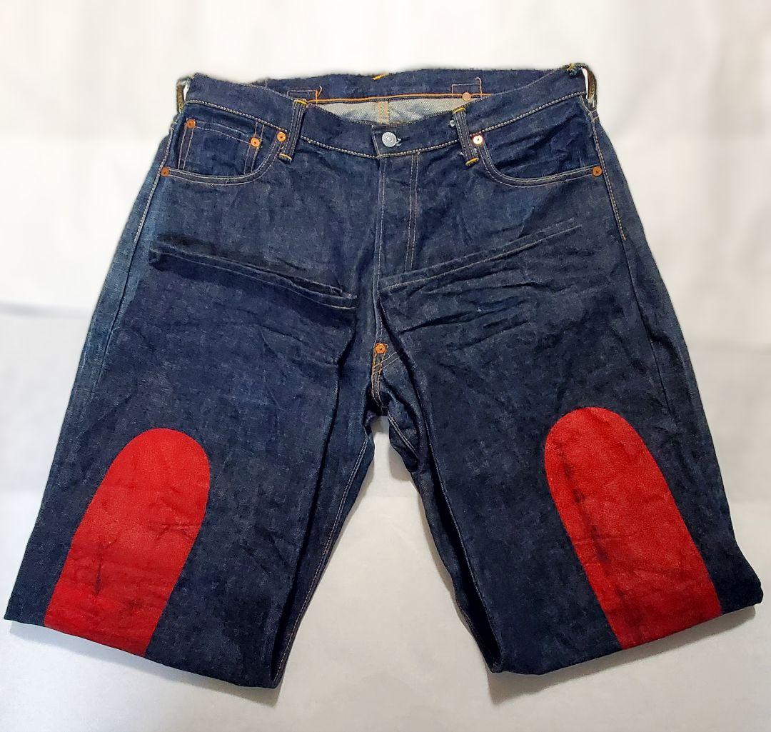 EVISU No.2 Lot.2004 ビッグカモメ 赤 W38×35