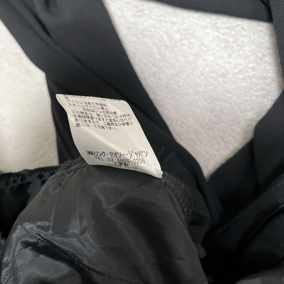 美品PLST プラステ　レディースビジネス　ノーカラースーツ　パンツセットアップ