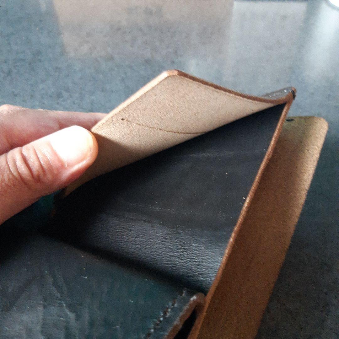 HORWEEN★クロムエクセル　二つ折り財布 ★ブラック