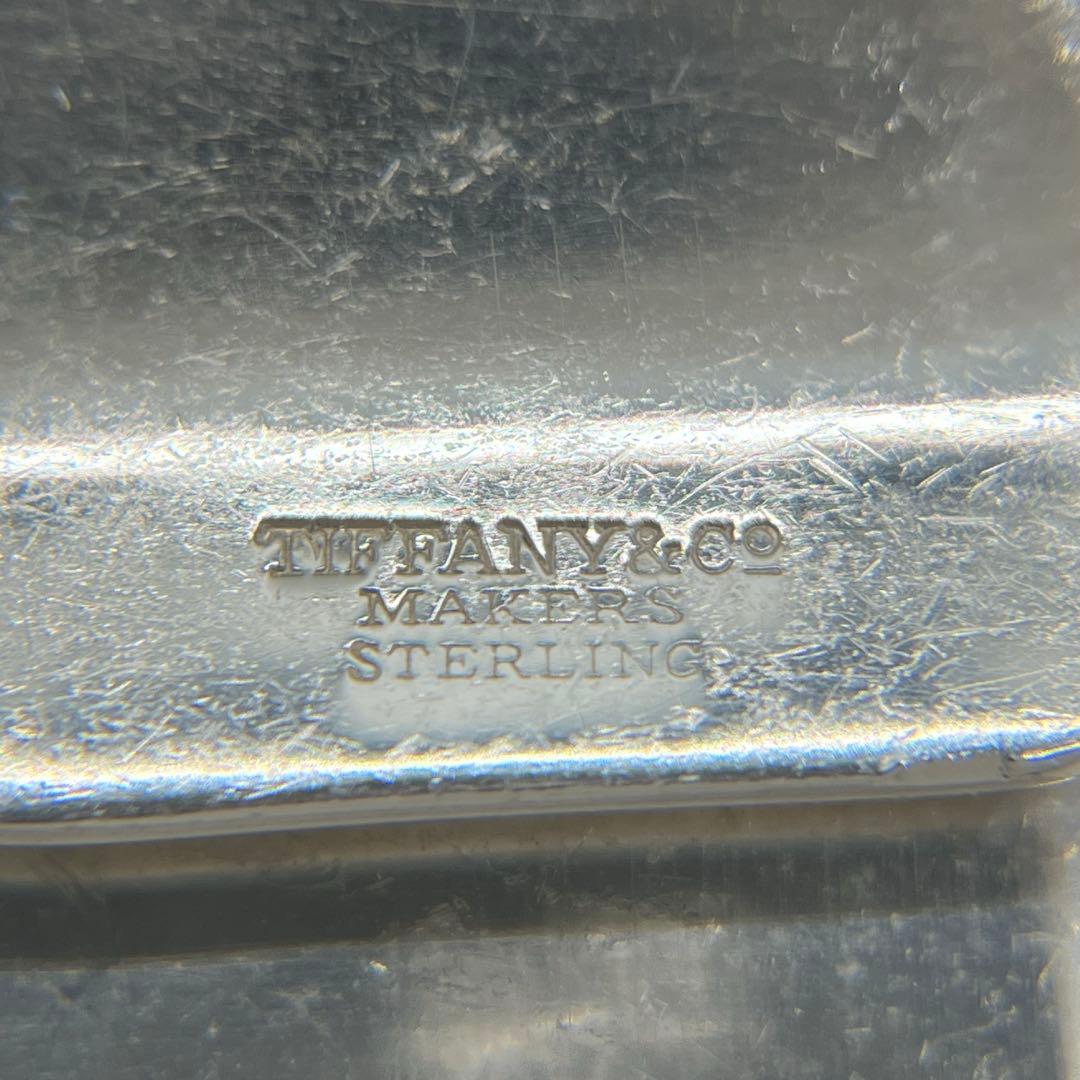 ティファニー TIFFANY メイカーズ クロコ型押しモチーフ マネークリップ