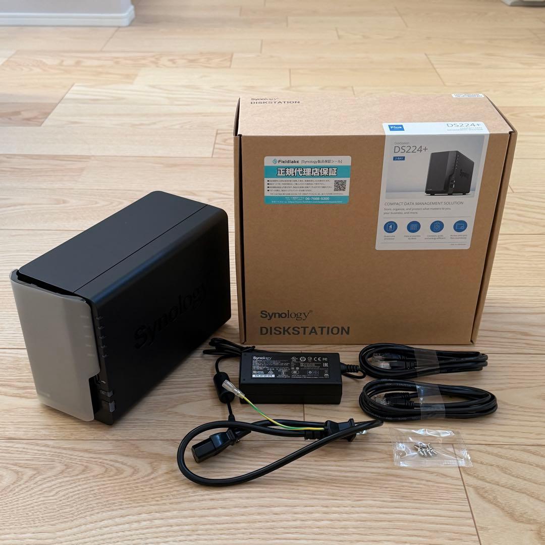 Synology DS224+ 未使用品 NAS本体