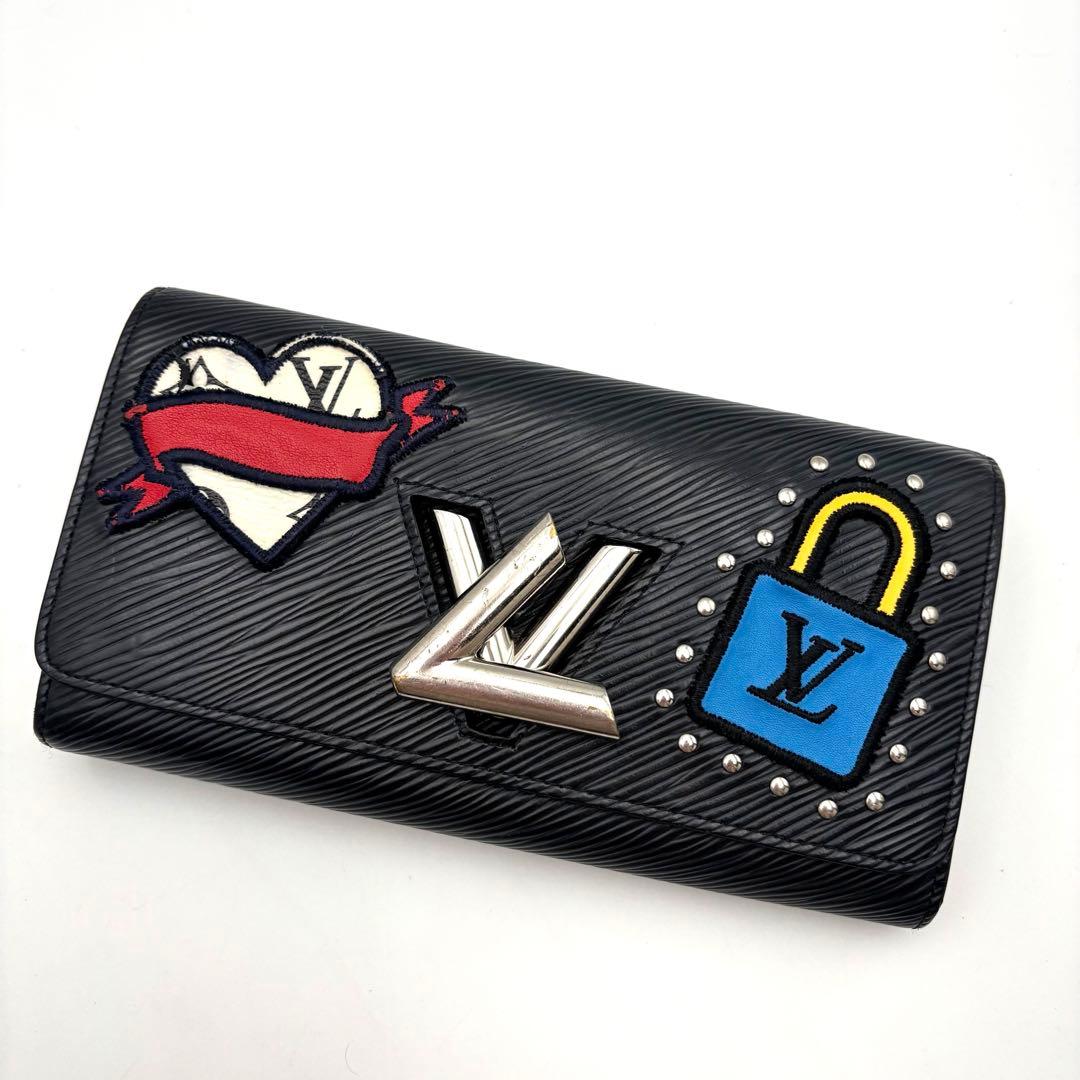 【レア・美品】ルイヴィトン ポルトフォイユ・ツイスト パッチ エピ 長財布
