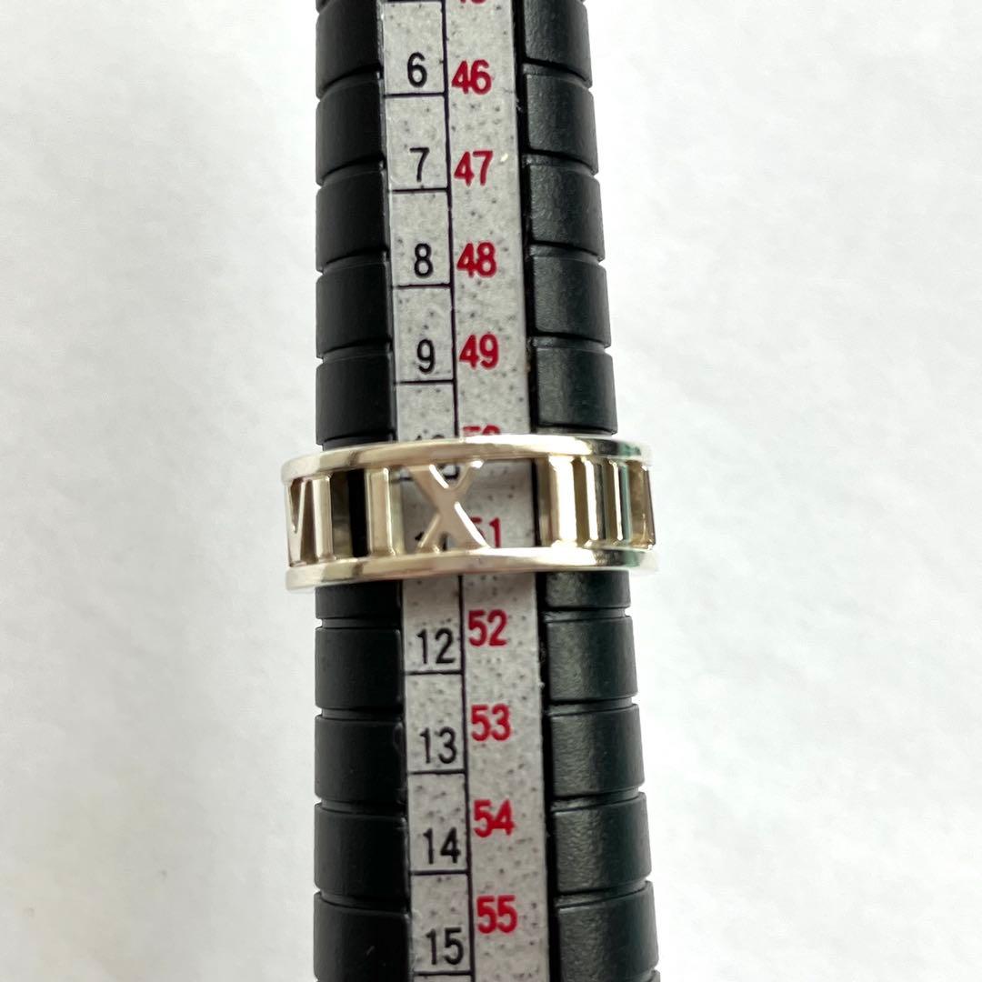 美品 Tiffany&Co ティファニー アトラス シルバー リング 指輪11号