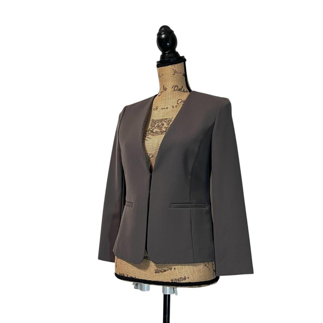 【美品】【S】NATURAL BEAUTY BASIC ノーカラーセットアップ