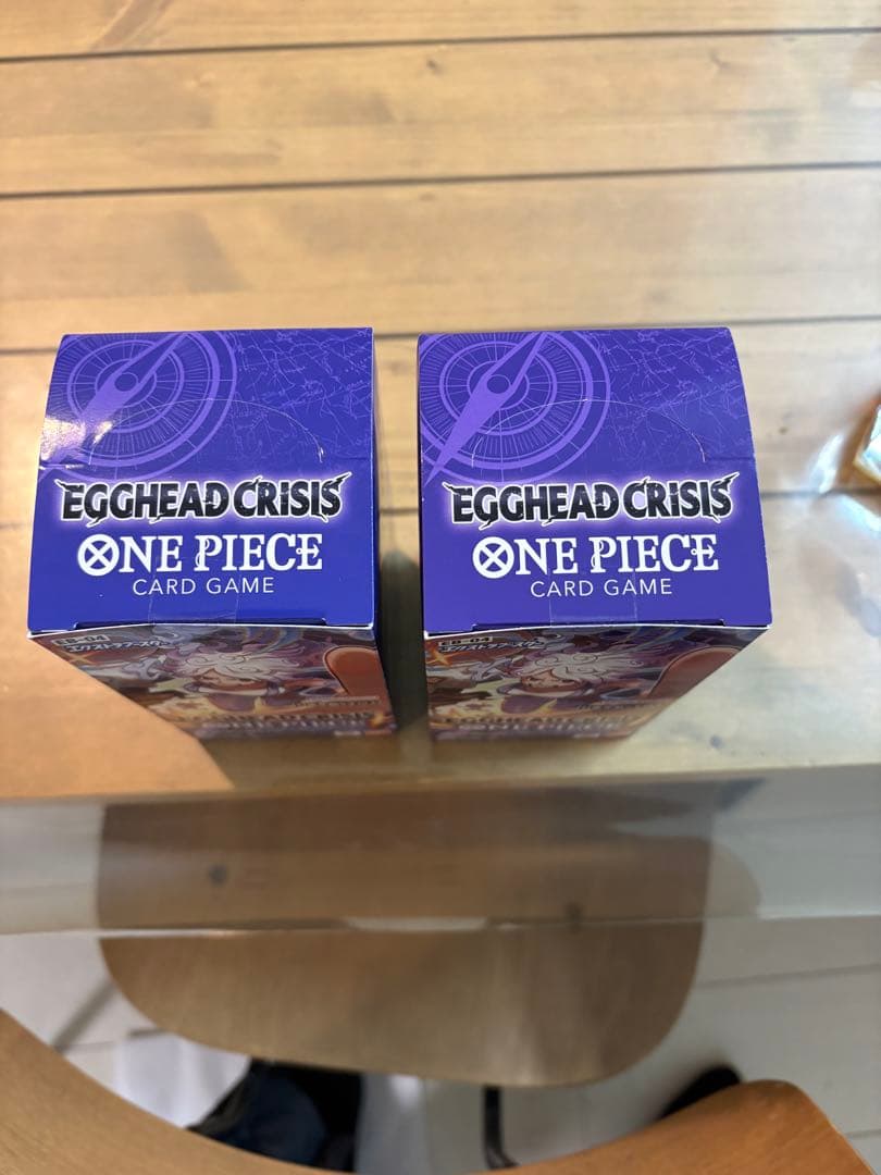 ワンピースカード EB04 エッグヘッドクライシス 未開封品 テープ付き2箱