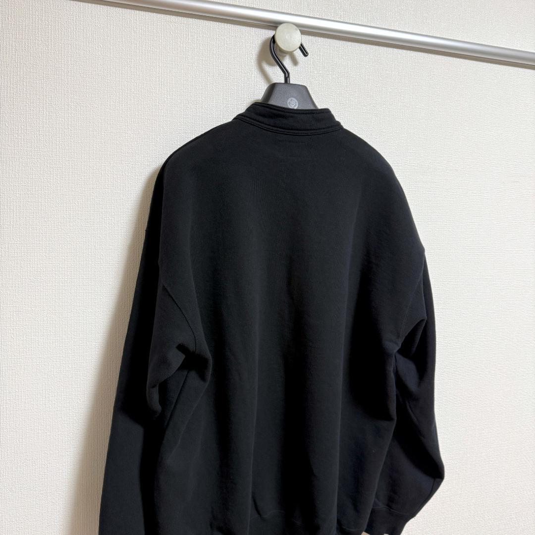 DESCENDANT VOIL HENLEY NECK ブラック 24AW