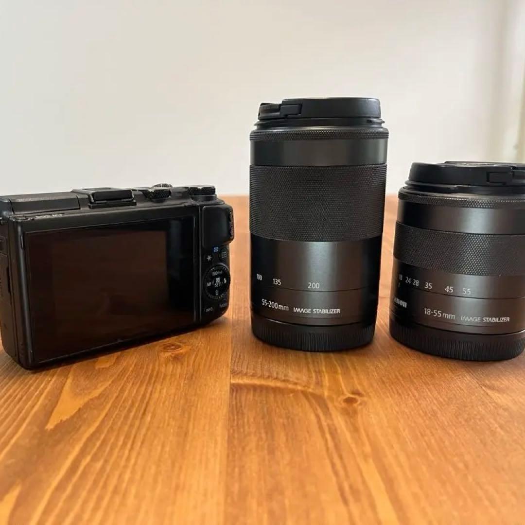 ［Lily Jo 様］Canon EOS M3 ミラーレス／3本レンズ＋EVF付