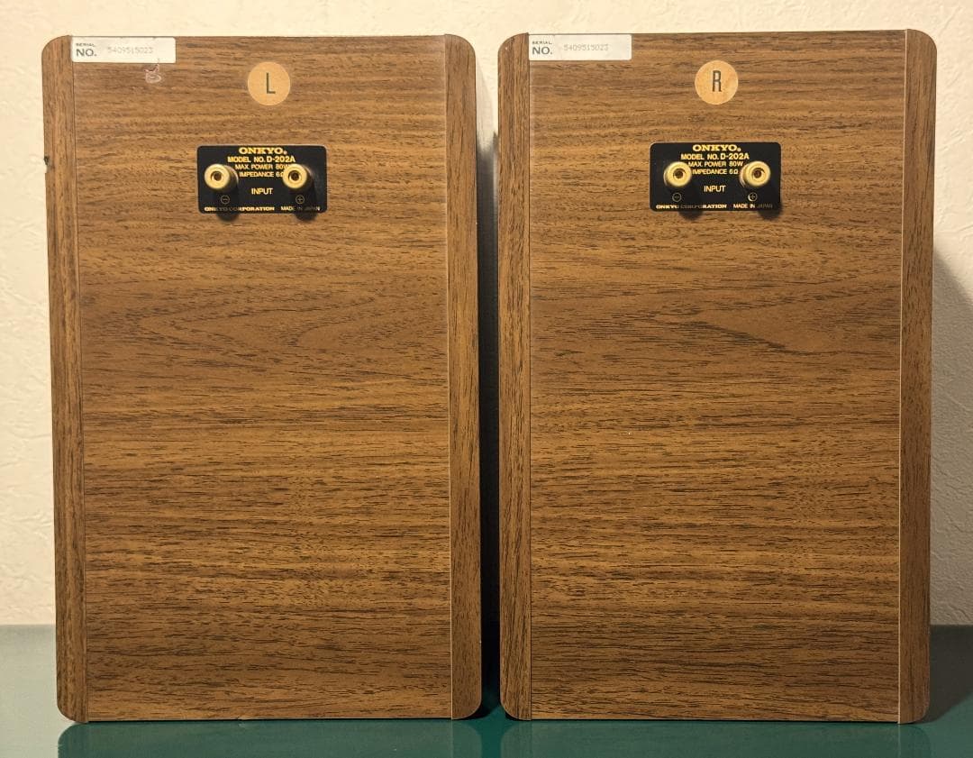 ONKYO D-202A エッジ交換済 音楽のもつ心地良い自然な響き 豊かな表現