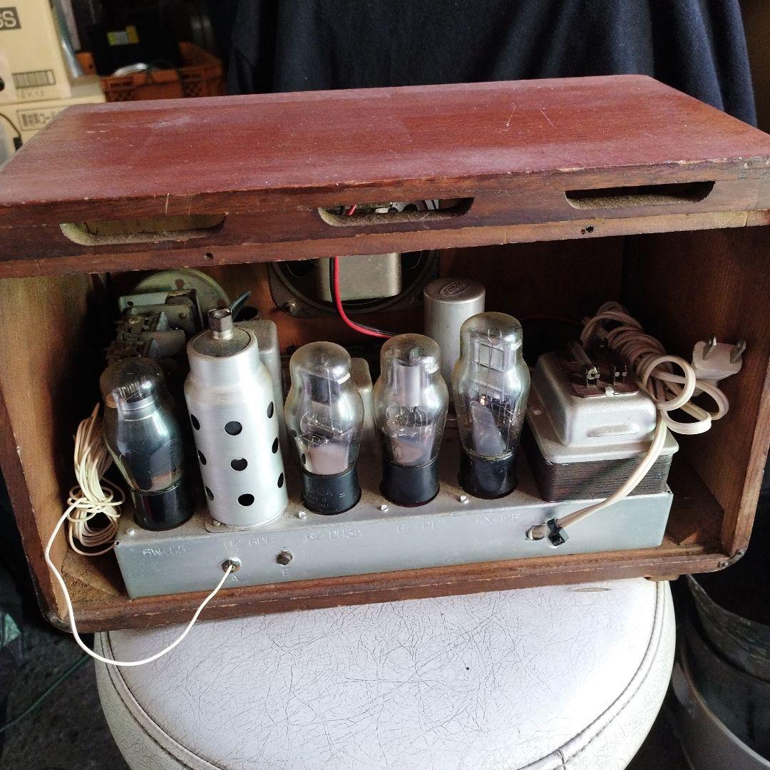 真空管ラジオ シャープ　HAYAKAWA