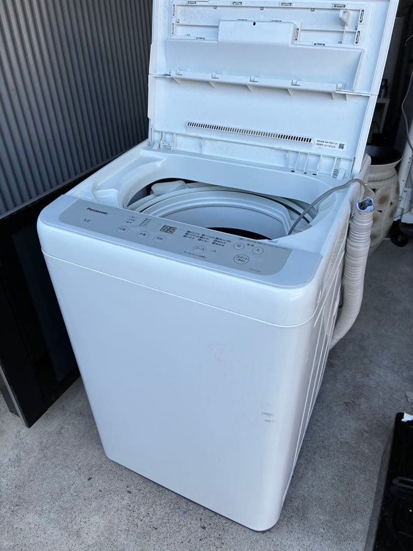 パナソニック　縦型洗濯機　NA-F5B1-LH 縦型洗濯機 本体　2022年製