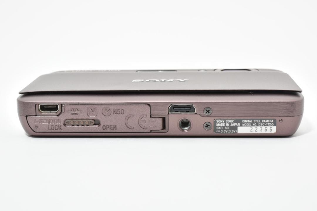 【美品】SONY Cyber-shot DSC-TX55 ブラウン　動作確認済