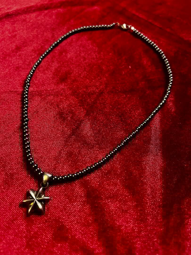 Silver925ナバホパールネックレス ビンテージインディアンジュエリー