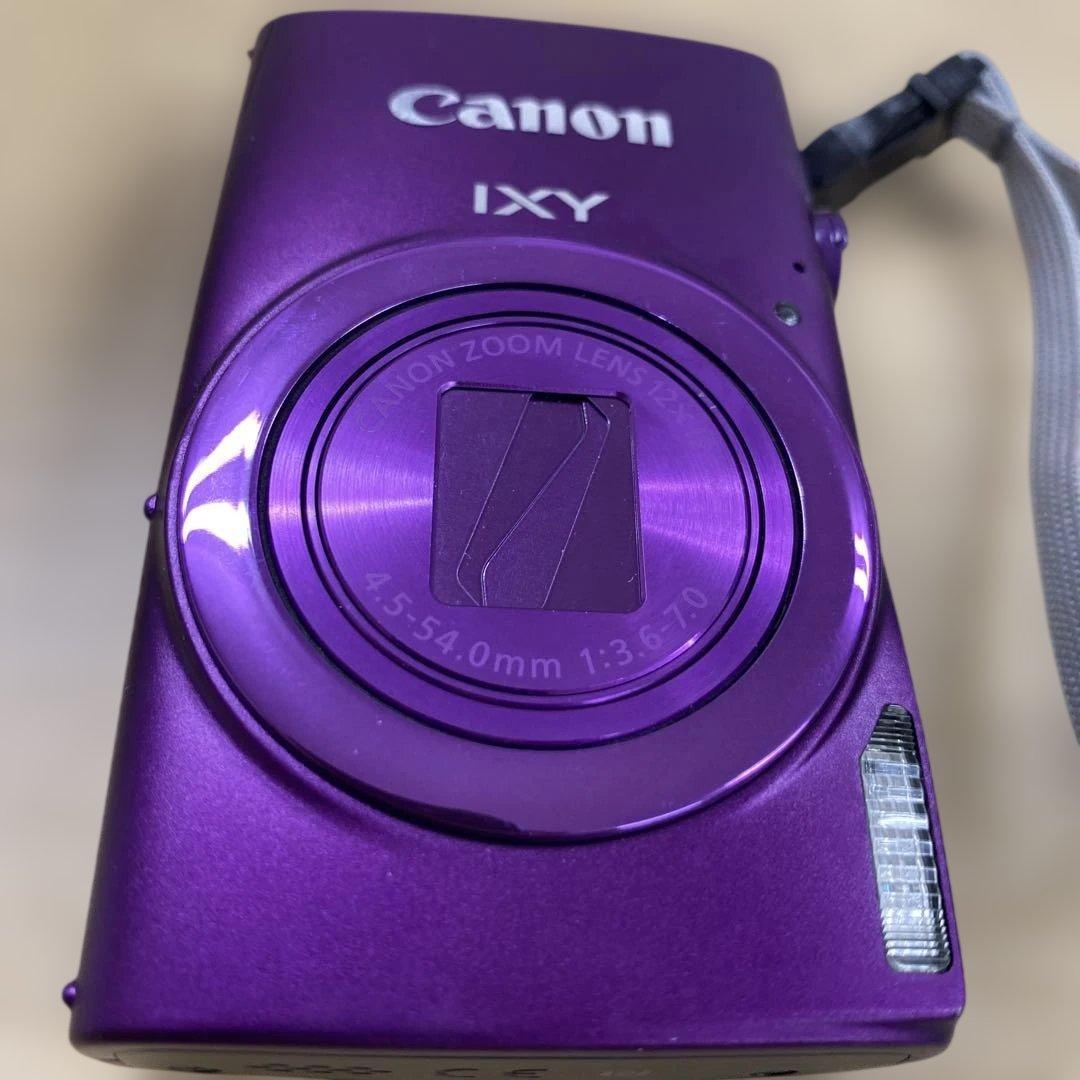 Canon IXY 紫 コンパクトデジタルカメラ　ジャンク