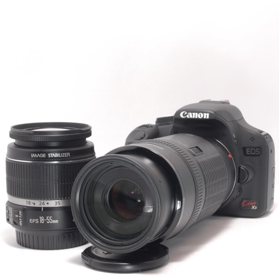 ⭐️超望遠レンズ付き⭐️Canon Kiss X3 キャノン　デジタル一眼