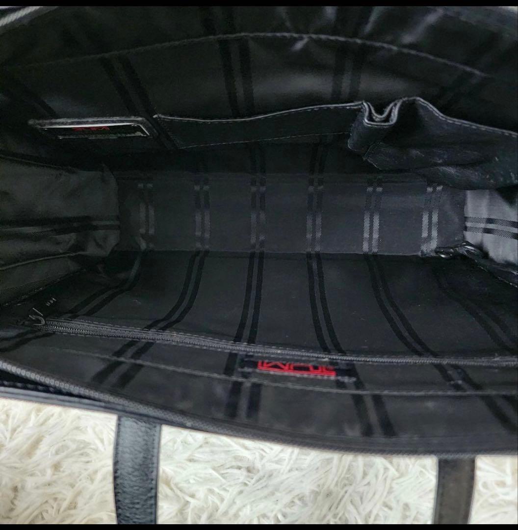TUMI トートバッグ ビジネスバッグ レザー キャンバス A4 男女