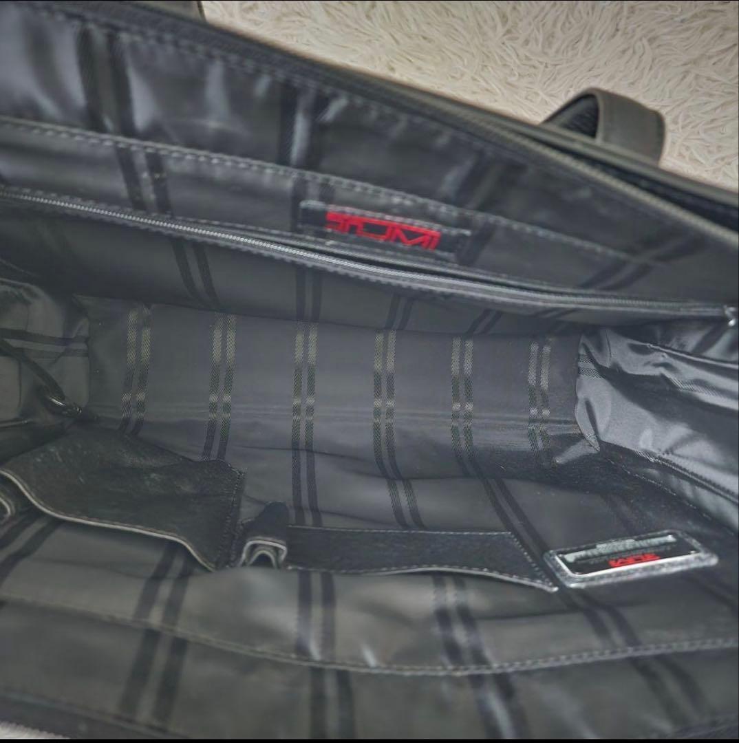 TUMI トートバッグ ビジネスバッグ レザー キャンバス A4 男女