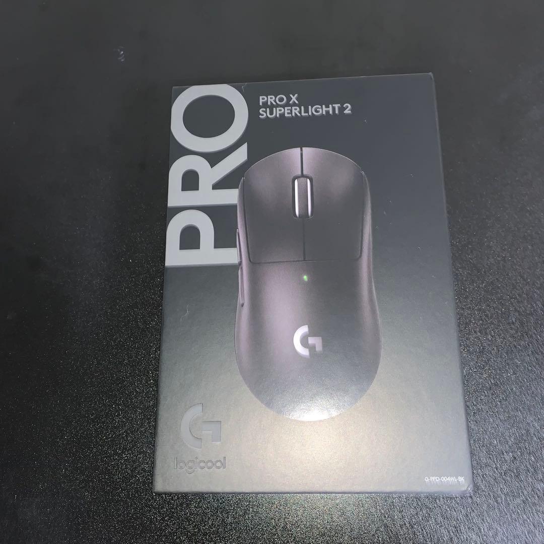 Logicool g pro x superlight2 ブラック