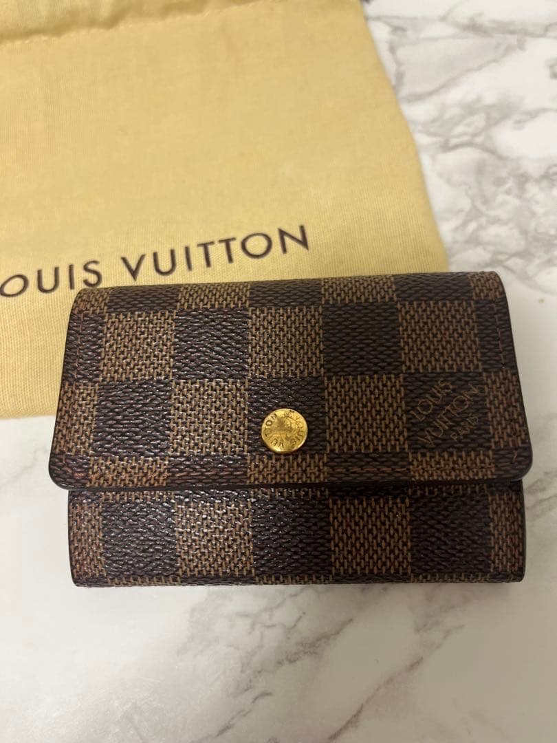 【美品】ルイヴィトン　ダミエ　ケース