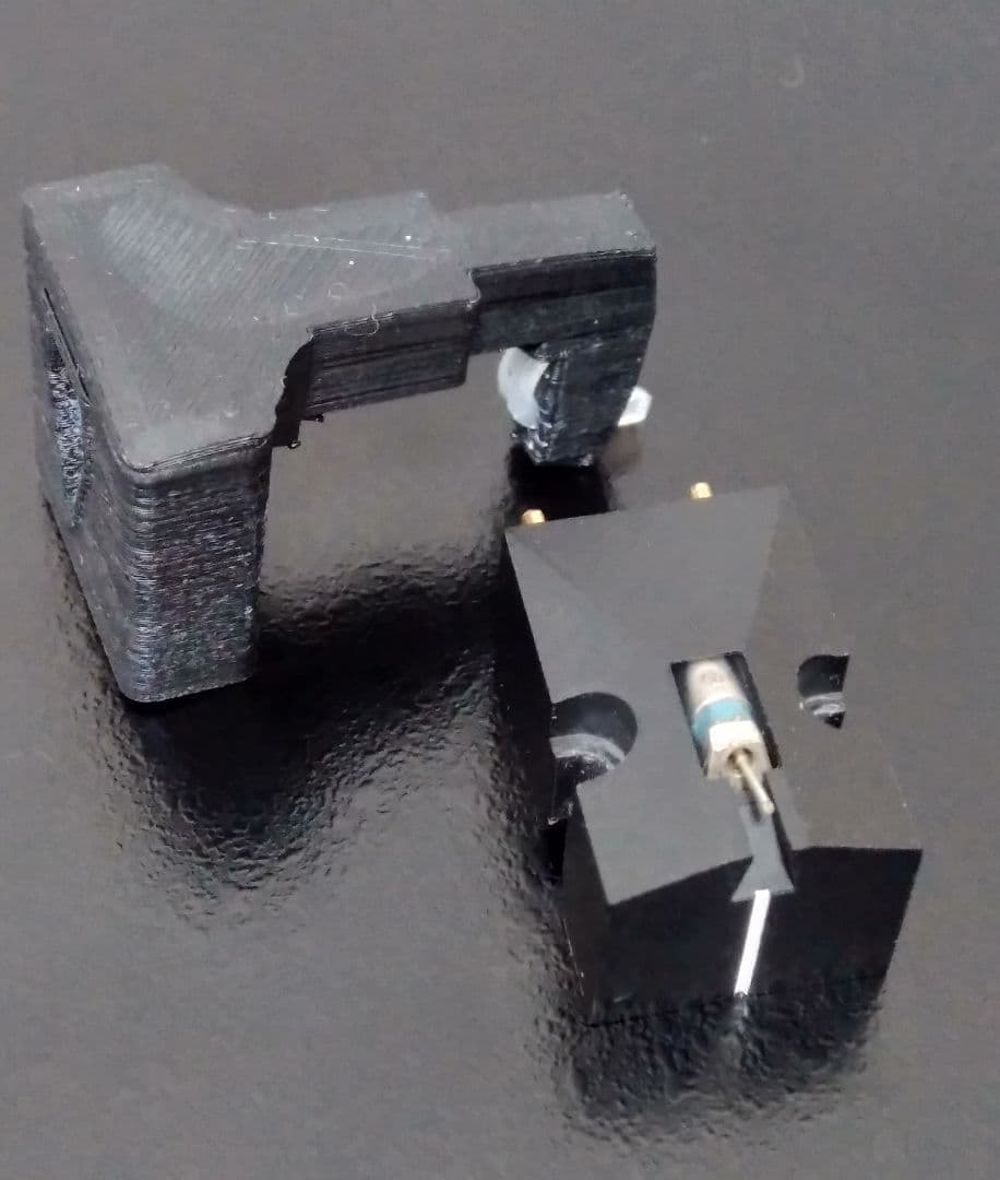 デノン MCカートリッジ DL-103 パイオニアヘッドシェル セット音質良好