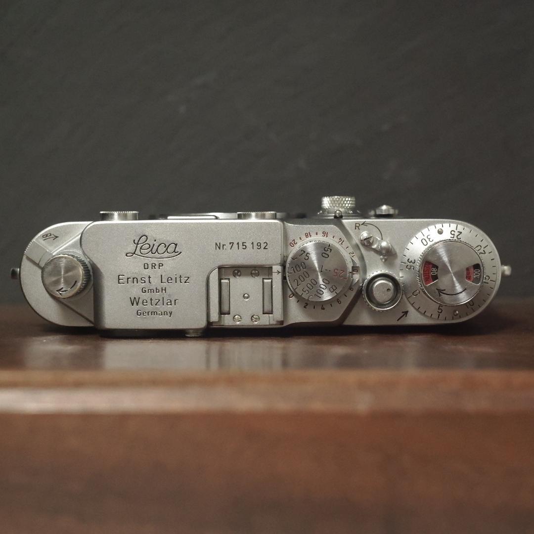 試射済！OH・シャッター幕交換済　バルナックライカ Ⅲf 3f RD セルフ付き