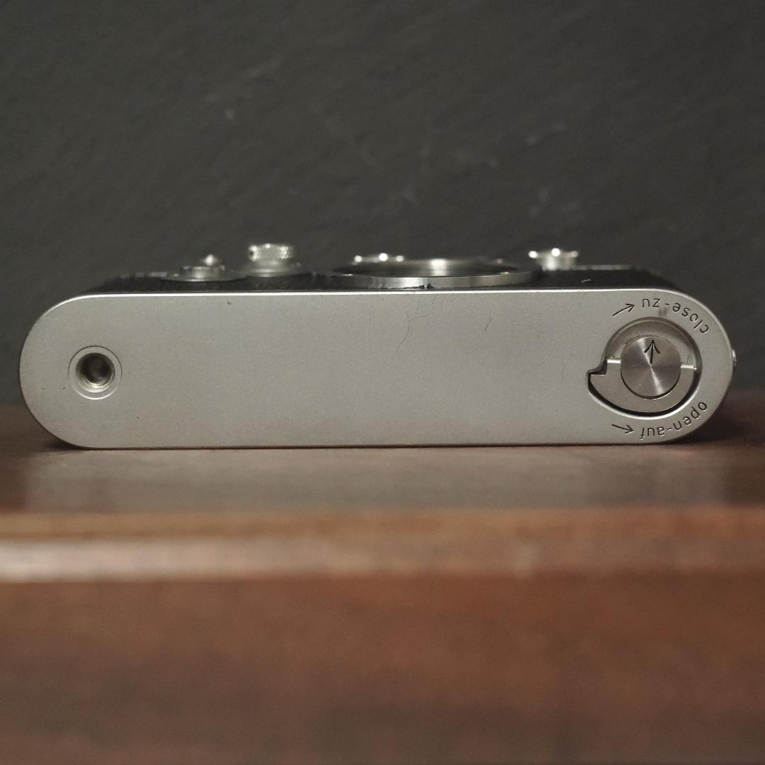 試射済！OH・シャッター幕交換済　バルナックライカ Ⅲf 3f RD セルフ付き