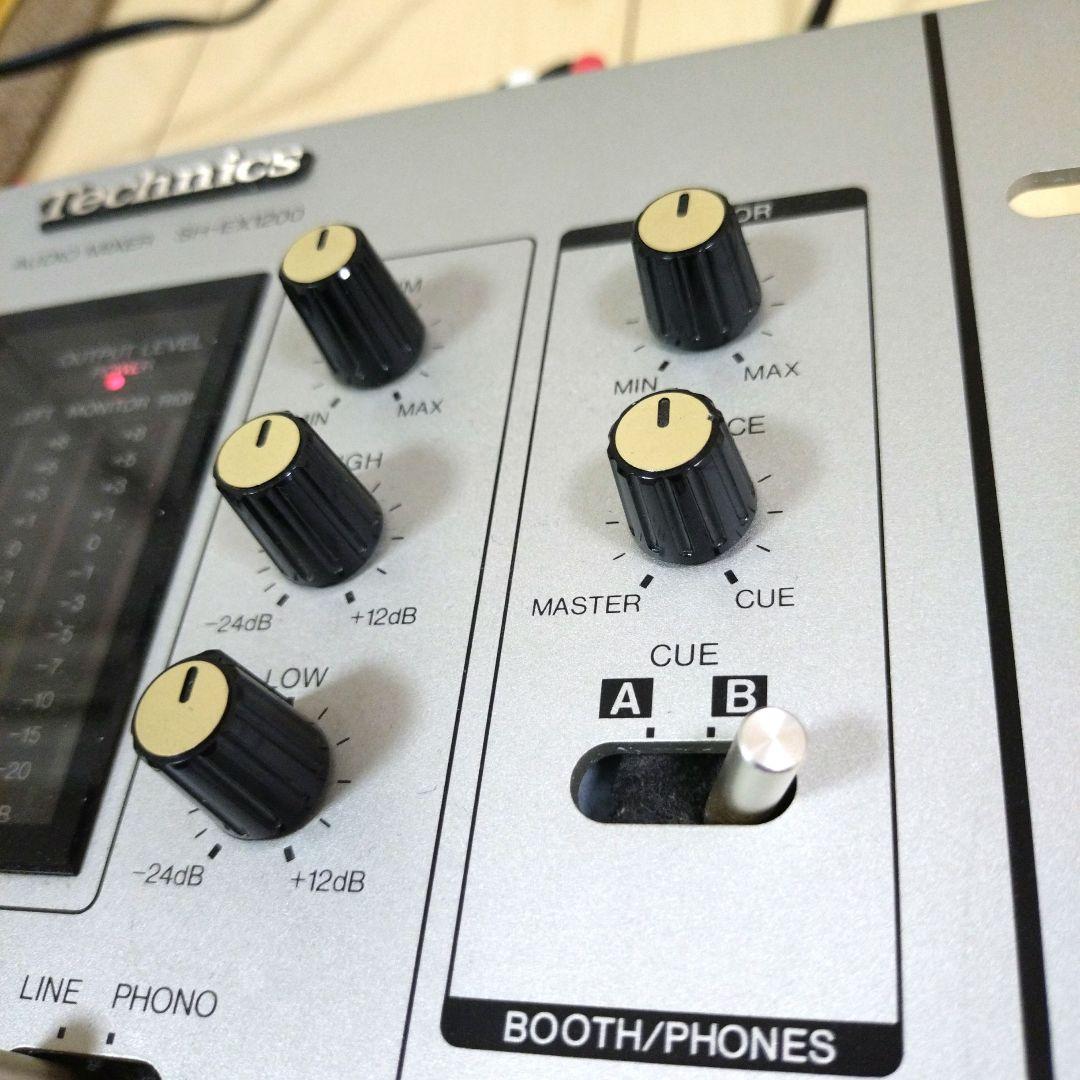 動作確認済 Technics SH-EX1200 DJ Mixer