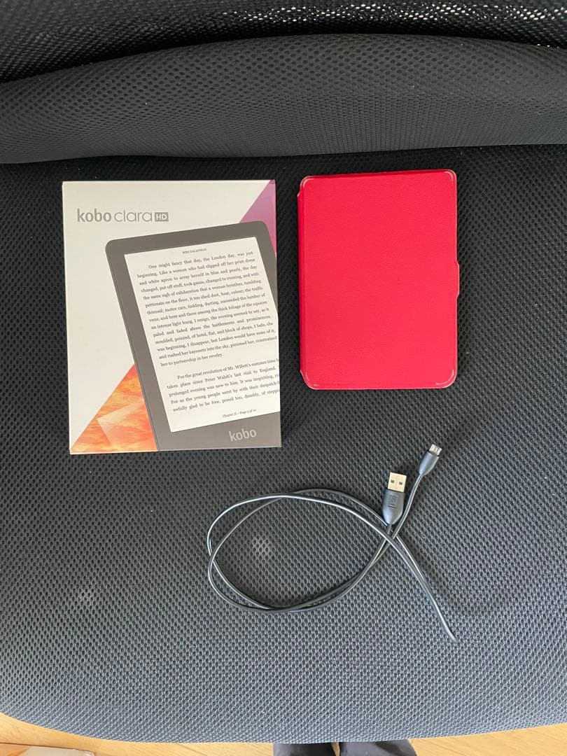 楽天 Kobo Clara HD　美品　512GB　フィルム&カバー付属