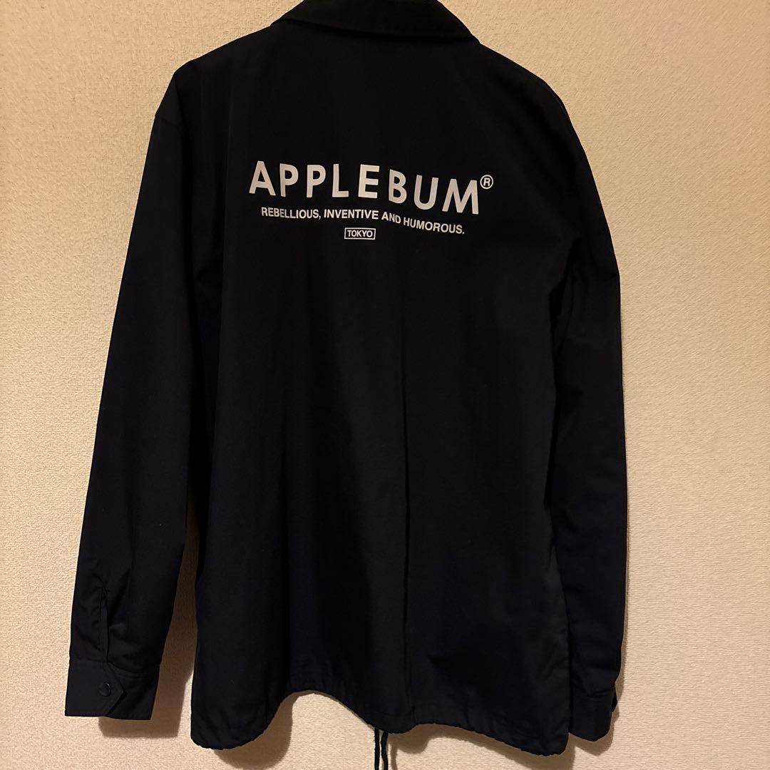 user_9d7218bb  APPLEBUMネイビー ナイロンジャケット