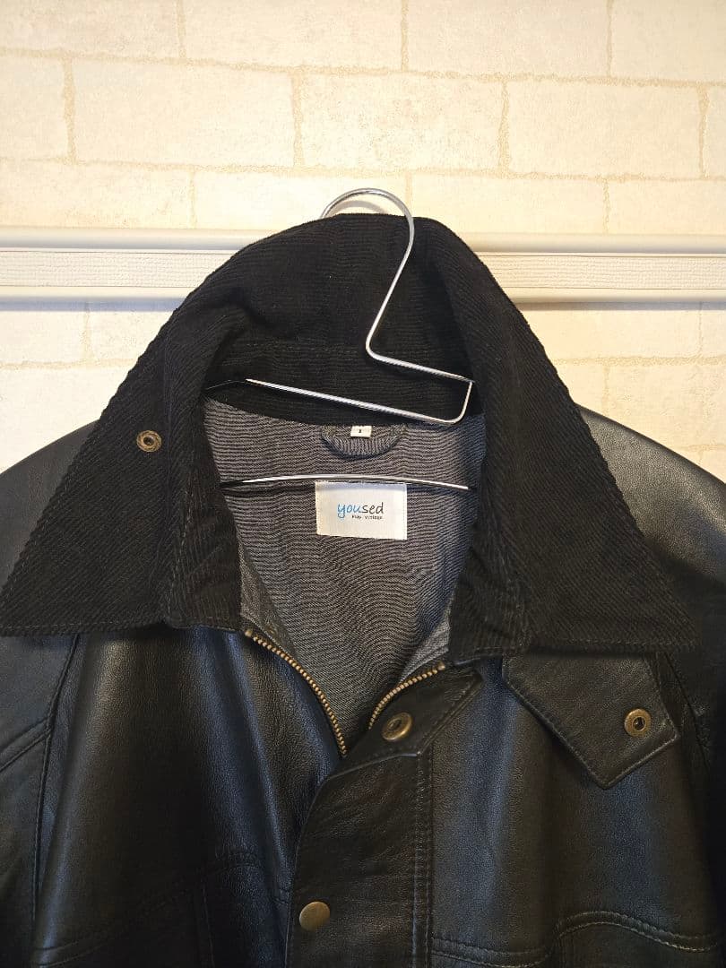 【Yoused】Leather Ds Jacket サイズ1